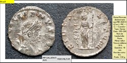 ROME GALLIEN FIDES MILITVM IMP GALLIENVS AVG