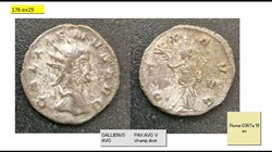ROME GALLIEN PAX AVG V champ droit GALLIENVS AVG