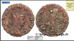 ROME GALLIEN VBERITAS AVG E CHAMP DROIT GALLIENUS AVG