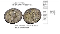 ROME GALLIEN AETERNITATI AVG GALLIENVS AVG