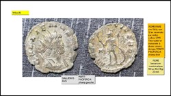 ROME GALLIEN MARTI PACIFERO A champ gauche GALLIENVS AVG