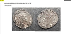 SISCIA CLAUDE II AEQUITAS AVG IMP CLAVDIVS AVG