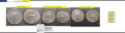 ROME GALLIEN DIANAE CONS AVG gazelle à droite XI en exergue GALLIENVS AVG