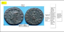 ROME GALLIEN  MARTI PACIFERO GALLIENVS AVG