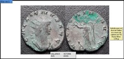 ROME GALLIEN VICTORIA AVGG GALLIENVS AVG HYBRIDE