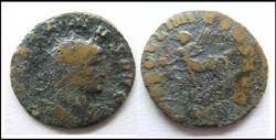 ROME GALLIEN  APOLLINI CONS AVG centaure a gauche H en exergue GALLIENVS AVG
