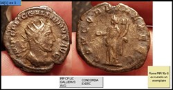 ROME GALLIEN CONCORDIA EXERC IMP CP LIC GALLIENVS AVG