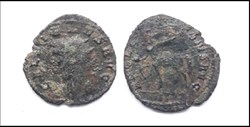 ROME GALLIEN APOLLINI CONS AVG centaure a gauche H en exergue GALLIENVS AVG