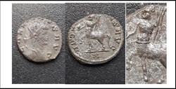 ROME GALLIEN  APOLLINI CONS AVG centaure a gauche H en exergue GALLIENVS AVG