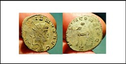 ROME GALLIEN APOLLINI CONS AVG centaure à gauche Z EN EXERGUE GALLIENUS AVG