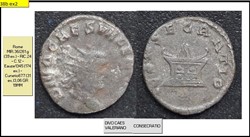 ROME VALERIEN II CONSECRATIO AUTEL DIVO CAES VALERIANO