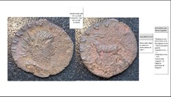 ROME GALLIEN IOVI CONS AVG chèvre à gauche sigma en exergue GALLIENVS AVG