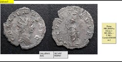 ROME GALLIEN SECVRIT PERPET GALLIENVS AVG