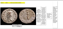 MILAN GALLIEN IOVI CONSERVAT P en exergue IMP GALLIENUS AVG