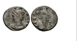 ROME GALLIEN LIBERAL AVG T CHAMP DROIT GALLIENUS AVG