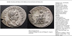 ROME OTACILIA SEVERA CONCORDIA AVGG M OTACIL SEVERA AVG