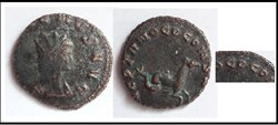 ROME GALLIEN NEPTVNO CO CONS AVG HIPPOCAMPE A DROITE N EN EXERGUE GALLIENVS AVG