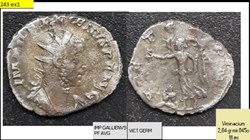 VIMINACIUM GALLIEN VICT GERM IMP GALLIENVS PF AVG