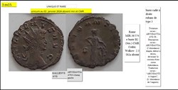 ROME GALLIEN ABVNDANTIA AVG b champ gauche GALLIENVS AVG