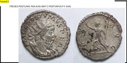TREVES POSTUME PAX (marche) AVG IMP C POSTVMVS P F AVG