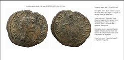 IMITATION CLAUDE II AEQUITAS AVG gamma champ droit IMP C CLAUDIUS AVG