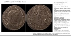 HERACLEE LICINIUS I IOVI CONSERVATORI/ -|X/IIM// SMHA IMP C VAL LICIN LICINIVS P F AVG
