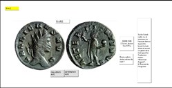 ROME GALLIEN  AETERNITATI AVG GALLIENVS AVG
