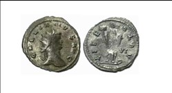 ROME GALLIEN  LIBERAL AVG VI champ droit GALLIENUS AVG