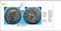 ROME GALLIEN AETERNITATI AVG GALLIENVS AVG