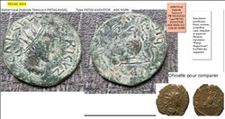 IMITATION TETRICUS I PIETAS AUGUSTOR Instruments pontificaux