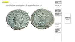 VIMINACIUM GALLIEN GERMANICVS MAXIMVS IMP GALLIENVS PF AVG