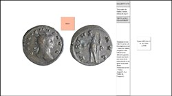 ROME GALLIEN VIRTVS AVG P champ droit GALLIENVS AVG