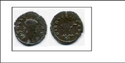 ROME GALLIEN DIANAE CONS AVG gazelle à droite XI en exergue GALLIENVS AVG
