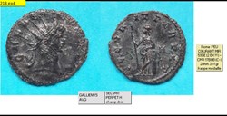 ROME GALLIEN SECVRIT PERPET H champ droit GALLIENVS AVG