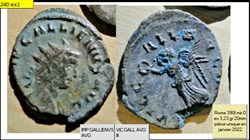 ROME GALLIEN VIC GALL AVG III IMP GALLIENVS AVG