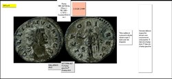 ROME GALLIEN VICTORIA AET S champ gauche P champ droit GALLIENVS AVG