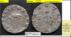 ROME GALLIEN  LIBERT AVG GALLIENVS AVG