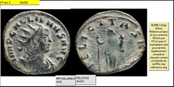 ROME GALLIEN FELICITAS AVGG IMP GALLIENUS AVG