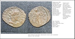 TREVES TETRICUS I VIRTUS AVGG IMP C TETRICVS P F AVG