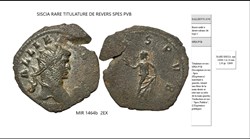 SISCIA GALLIEN SPES PVB GALLIENUS AVG