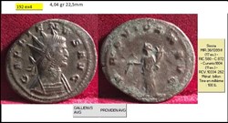 SISCIA GALLIEN PROVIDEN AVG GALLIENVS AVG