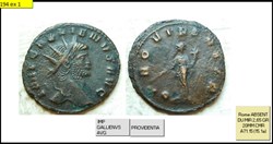 ROME GALLIEN PROVIDENTIA IMP GALLIENUS AVG