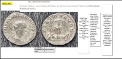 ROME SALONIN PIETAS AVGG LIC COR SAL VALERIANVS N CAES