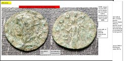 ROME GALLIEN VICTORIA AET Z champ gauche GALLIENVS AVG
