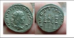 ROME PHILIPPE Ier L'ARABE Fides Exercitus IMP PHILIPPVS AVG