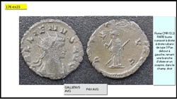 ROME GALLIEN PAX AVG GALLIENVS AVG