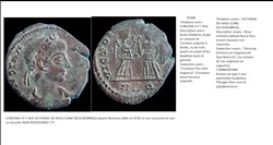 ROME CONSTANS VICTORIAE DD AVGG Q NN EN EXERGUE R(COURONNE)Q CONSTANS P F AVG