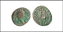 ROME GALLIEN APOLLINI CONS AVG centaure à gauche Z EN EXERGUE GALLIENUS AVG