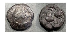 Pannonia. AE Tetradrachme, Kapostal type. 100 BC??