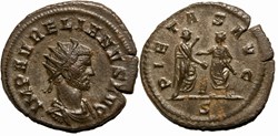 Aurelian RIC temp n°1436